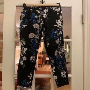 Banana Republic floral dress pants
